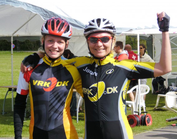Nicoline Christensen og Cathrine Grage.