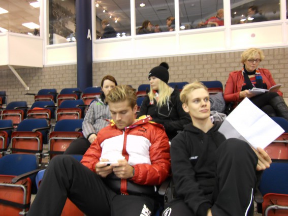 020 Vores deltagere i Thialf, Heerenveen.